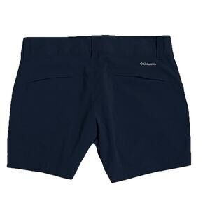 Columbia Sportswear  Omni-Shield Shorts Sz 4 Gray Stretchy Snap Button Closure